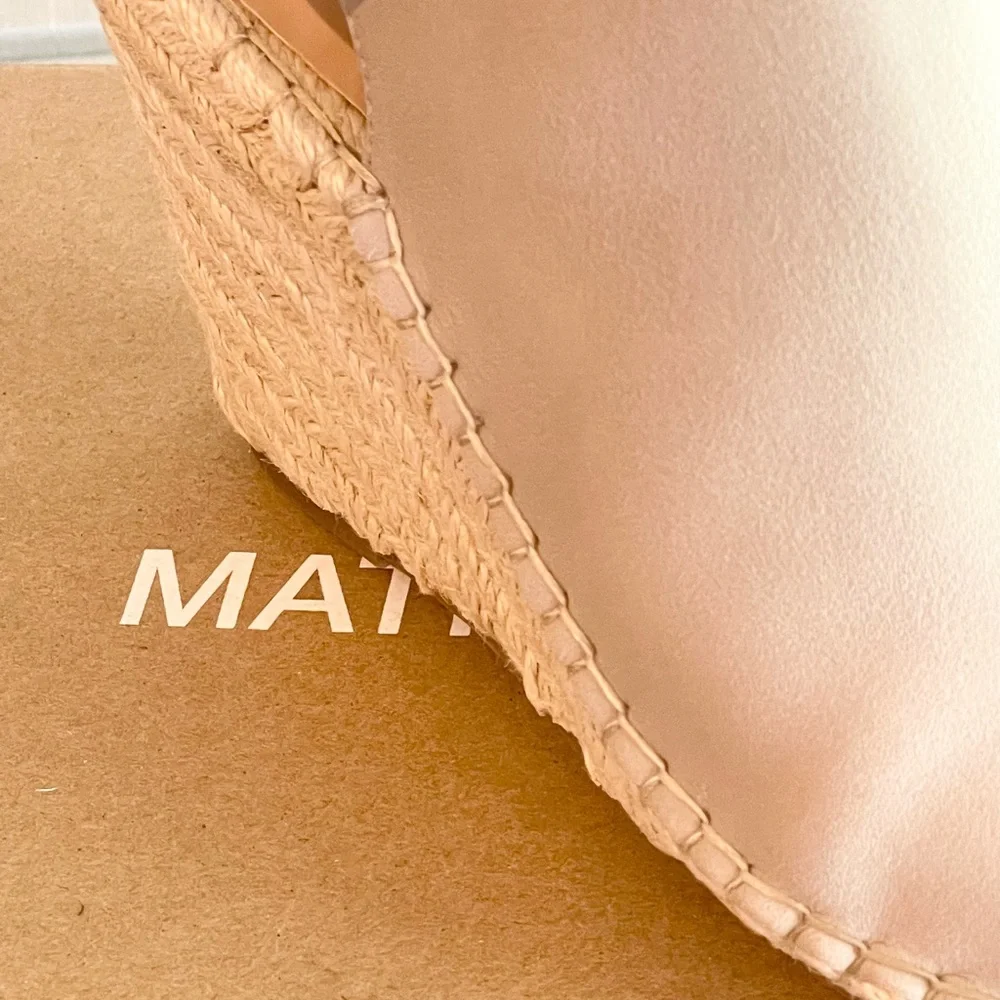 Matt and Nat espadrille wedge sandal
